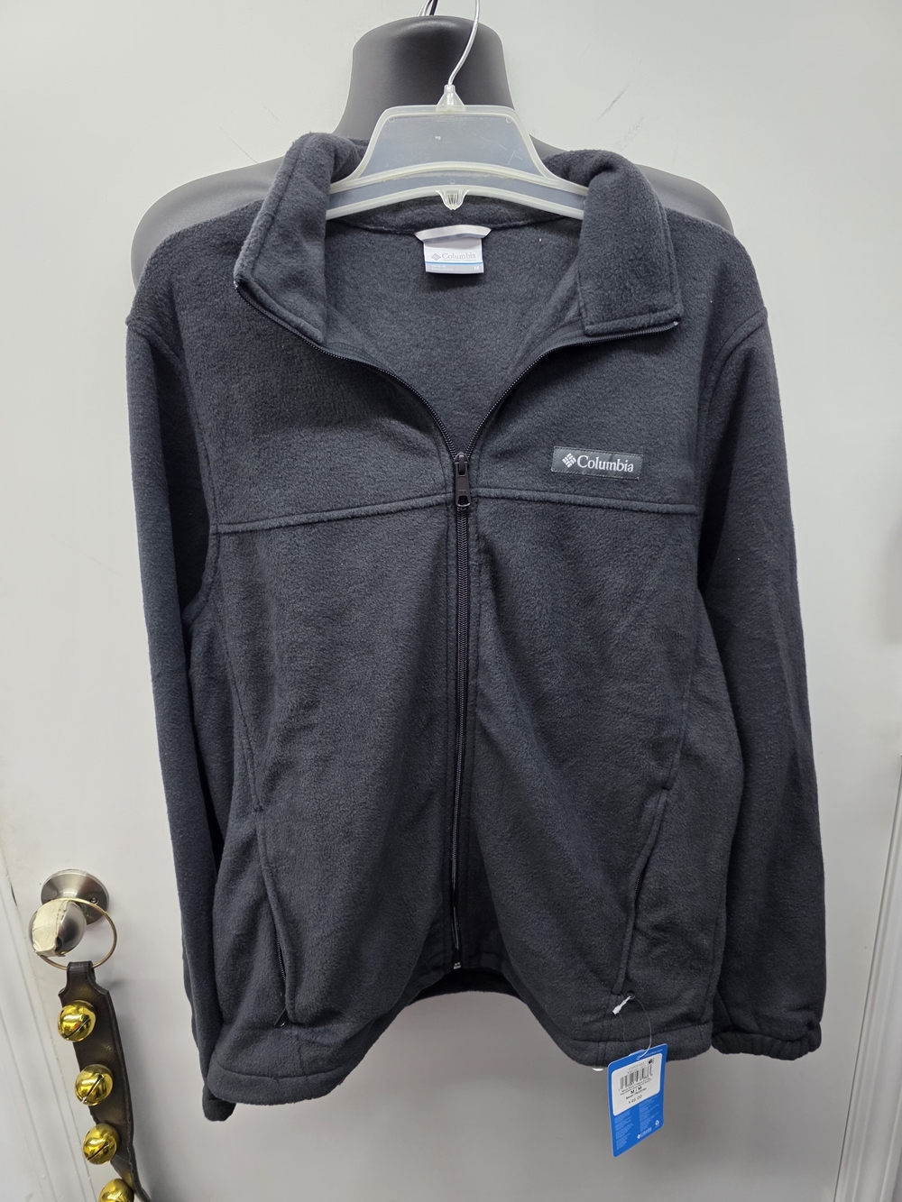 Columbia Black Full-Zip Performance Fleece Jacket